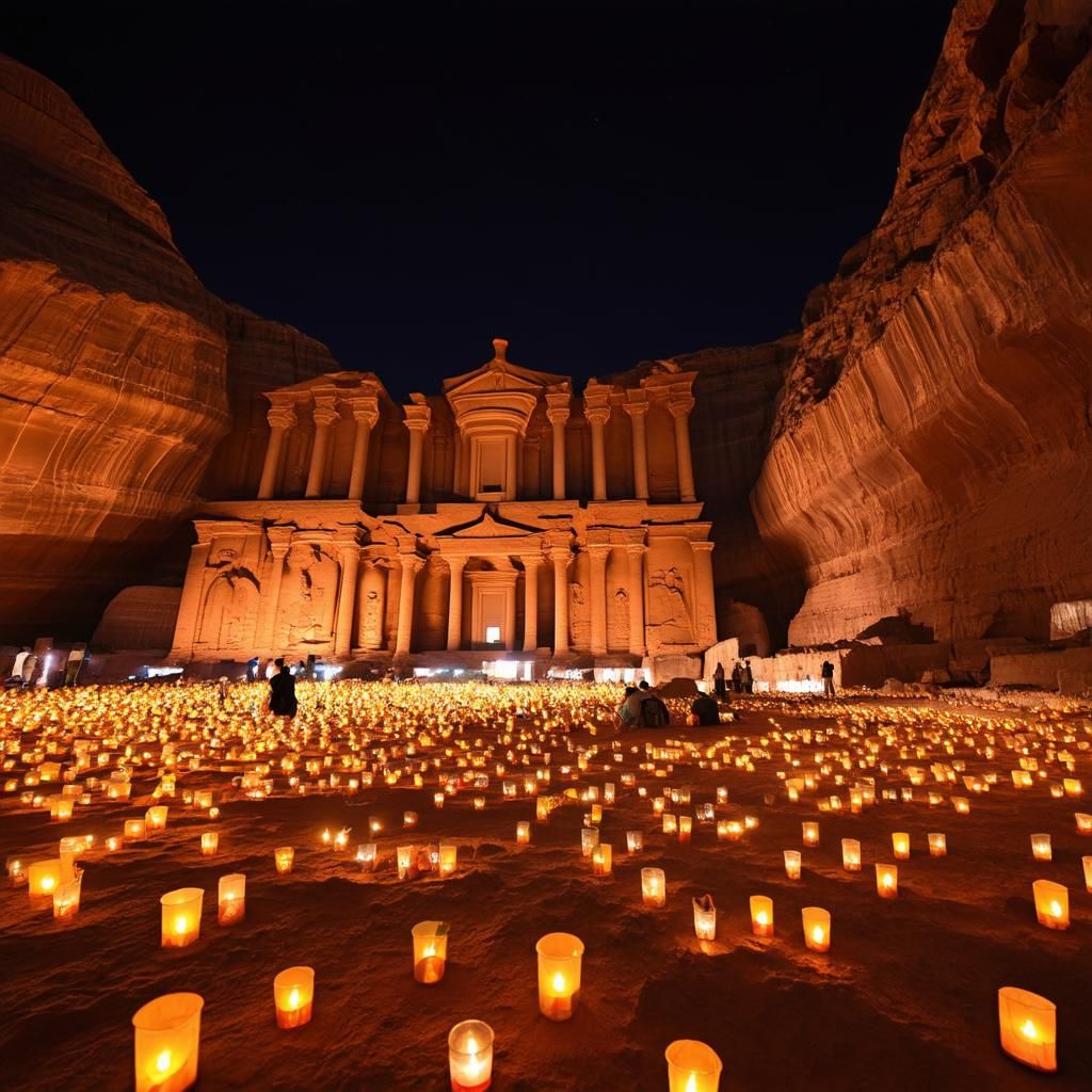 Khám phá lễ hội Petra by Night, Jordan