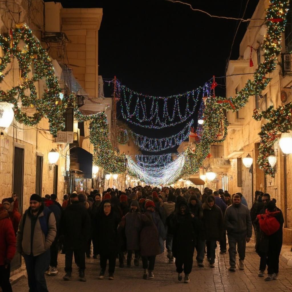 Khám phá lễ hội Christmas in Madaba, Jordan